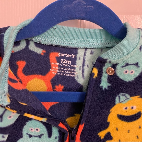 Lot of 4 pieces infant one-pieces size 12 months - Picture 6 of 13